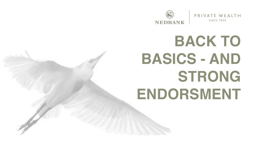 Back to basics – and strong endorsement (October 2014)