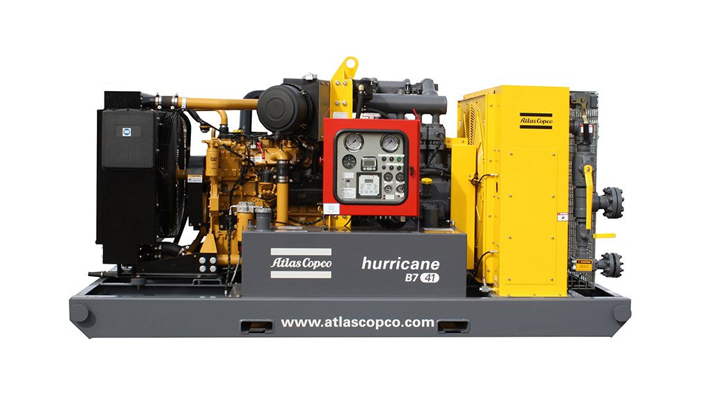Atlas Copco launches the new XRVS 1550+ to complement and extend its DrillAir™ range of high pressure air compressors