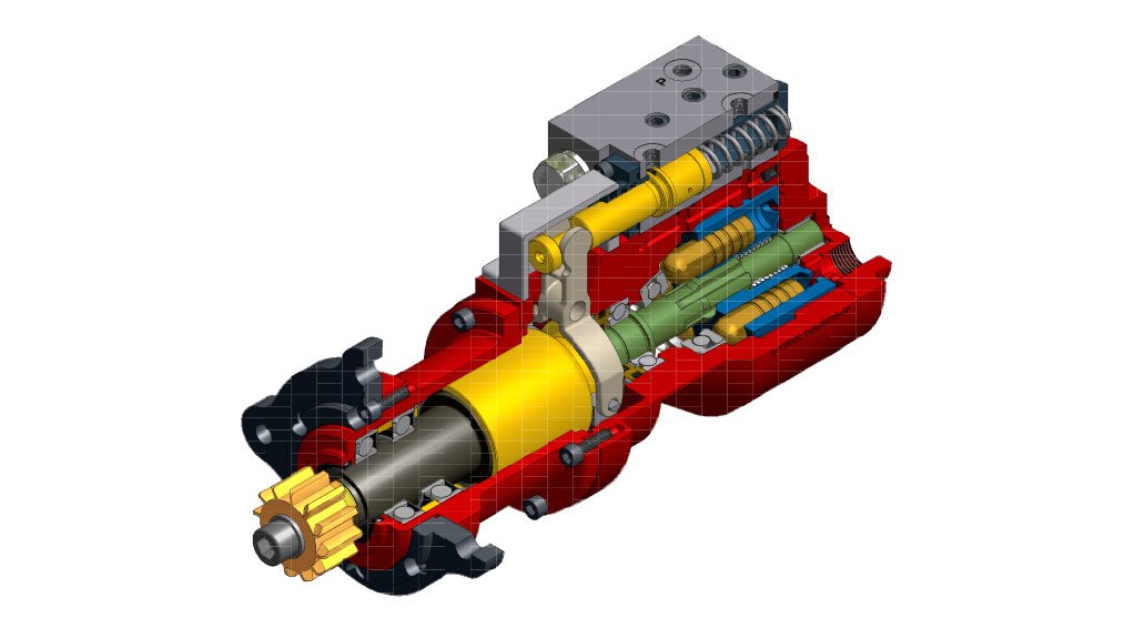 HYDRAULIC STARTER MOTOR
Powerworks believes its starter motor is the only one of its kind 
