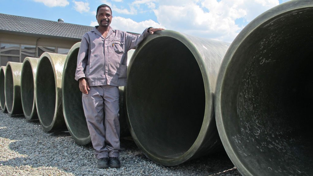 REMARKABLY ECONOMICAL GRP pipe systems have a longer life expectancy, compared with a variety of construction materials