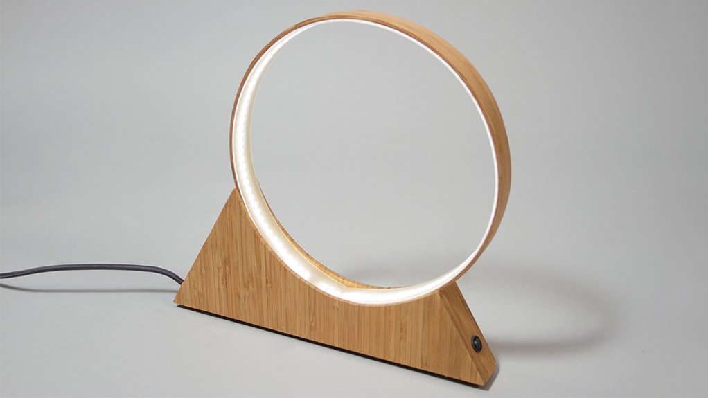 NIMBUS
Student winner Ashley Adami’s Nimbus comprises bamboo and 12 V strip light-emitting diodes
