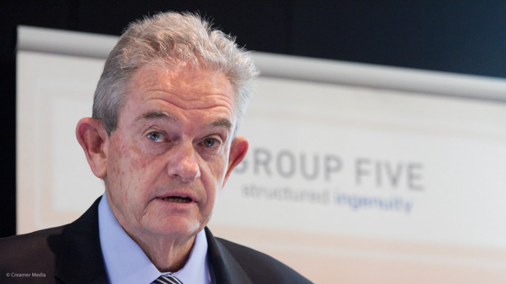 Outgoing Group Five CEO Mike Upton