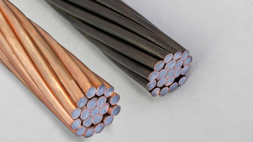 Bimetallic earthwire range reduces theft risk