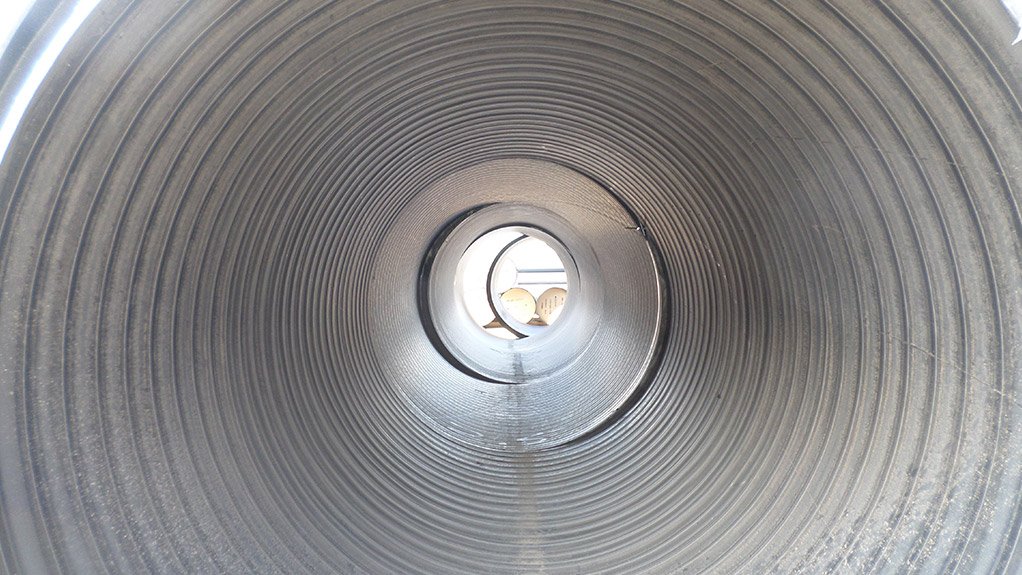 LARGER SIZED PIPE OFFERING The Rosslyn facility allows Marley Pipe Systems to produce pipes of up to 1 000 mm in diameter  