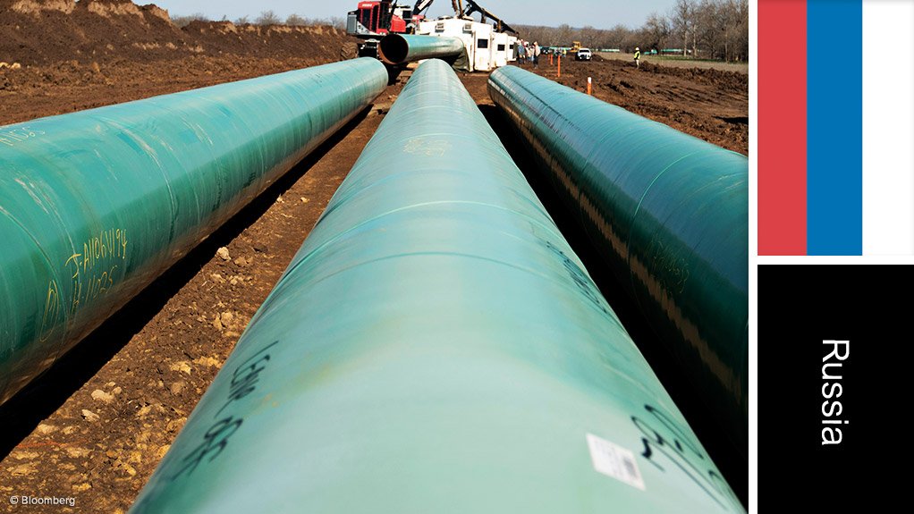 Messoyakha to Zapolyarye–Purpe pipeline project, Russia