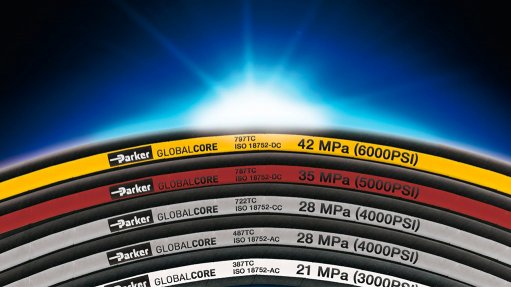 New Parker Globalcore™ high performance hydraulic hose solution reduces engineering and service complexity