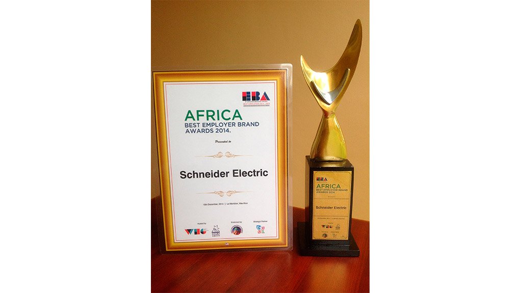 Schneider Electric has been awarded the Africa Best Employer Brand 2014