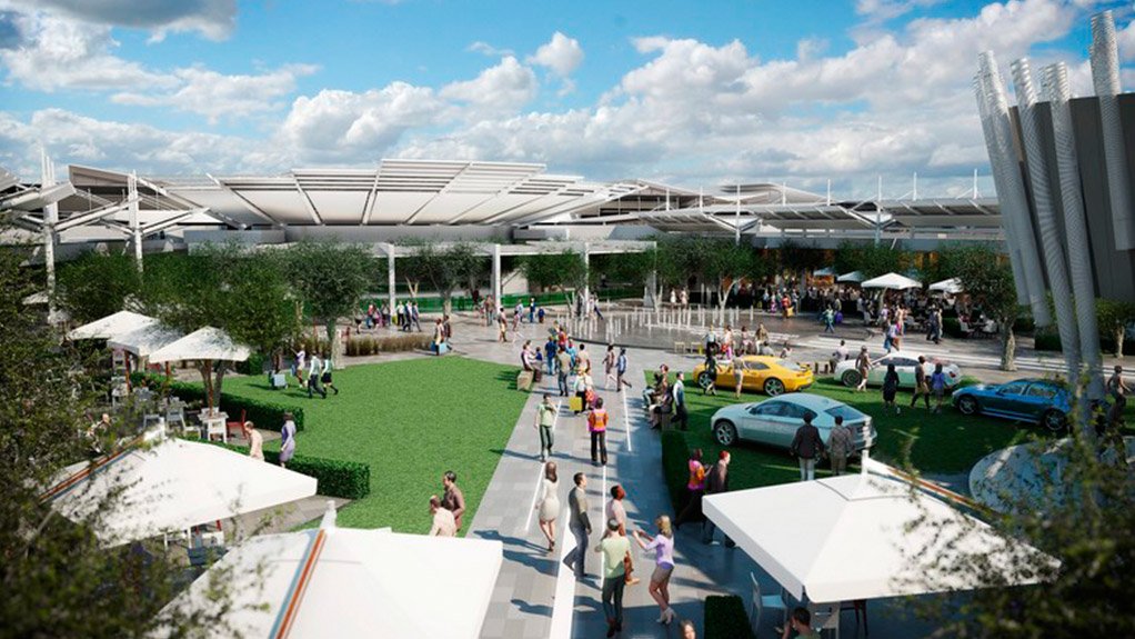 An artist's impression of Menlyn in 2016