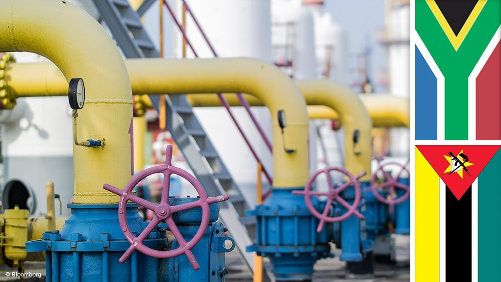 Transnational terrestrial gas pipeline and distribution facility, Mozambique to South Africa