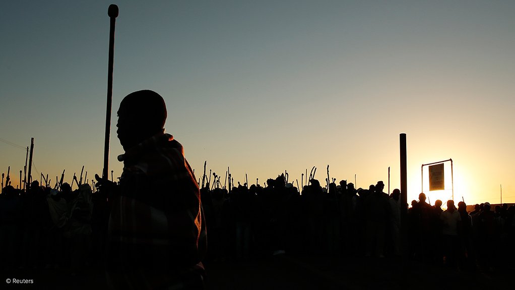 PLATINUM SECTOR STRIKE
The South African platinum sector lost over one-million ounces of platinum production in 2014, owing to the five-month strike