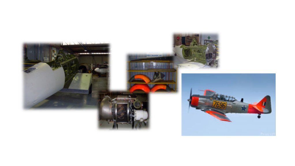 The Harvard 7696 in its current state must be rebuilt as part of the technical training.