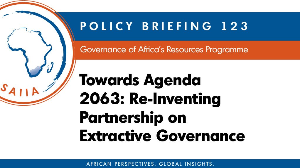 Towards Agenda 2063: Re-inventing partnership on extractive governance (January 2015)