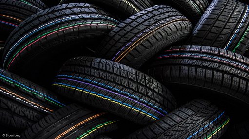 Tyre production levels  below yearly capacity 