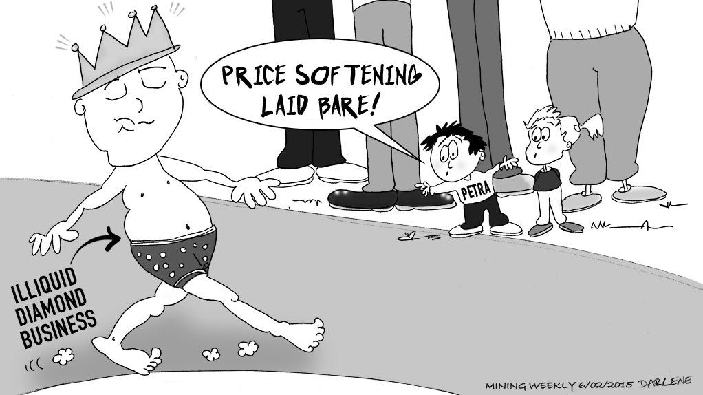 DIAMOND PRICE LAID BARE