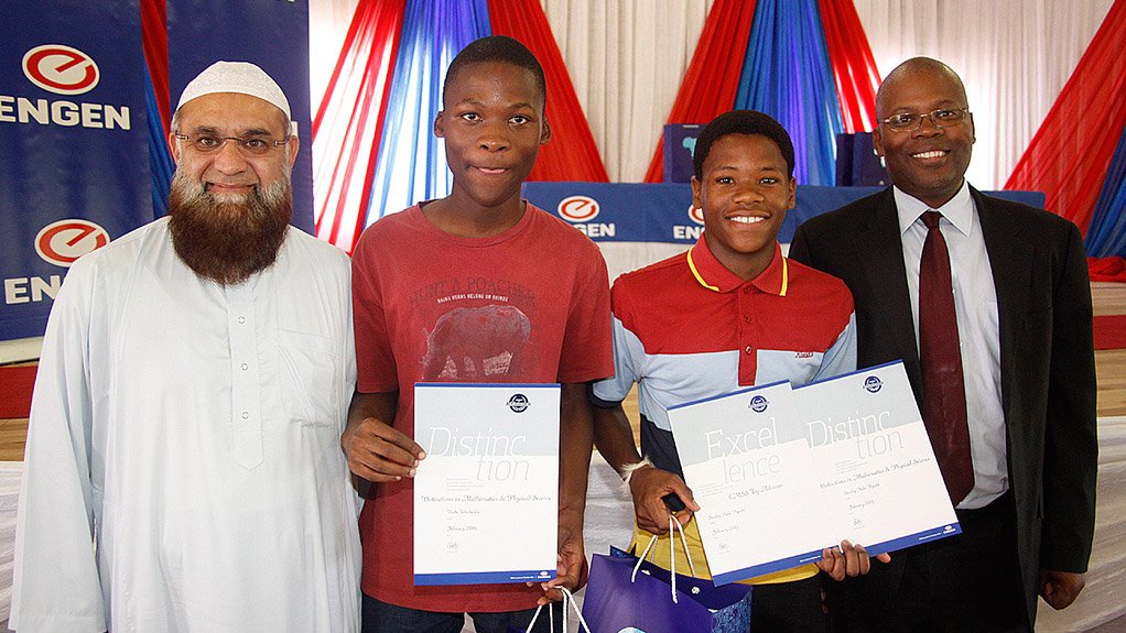 Top Engen learners honoured at Gauteng graduation ceremony