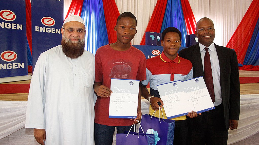 Top Engen learners honoured at Gauteng graduation ceremony