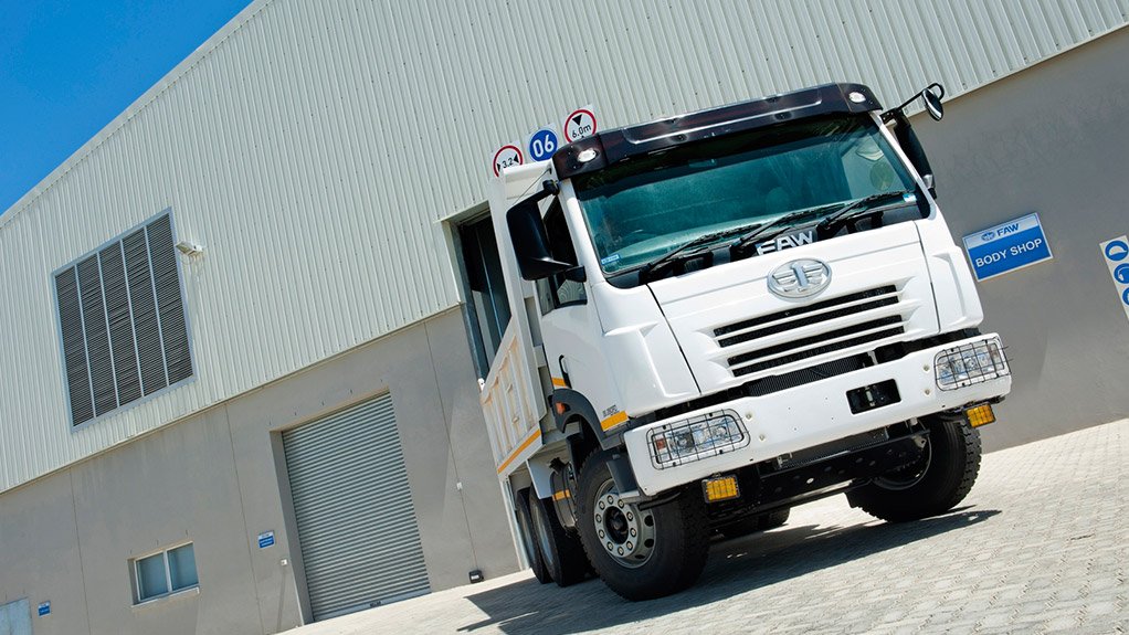FAW starts truck body assembly at its Coega plant