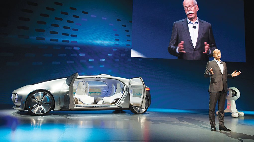 DIETER ZETSCHE The F 015 research vehicle envisages the autonomous driving future 