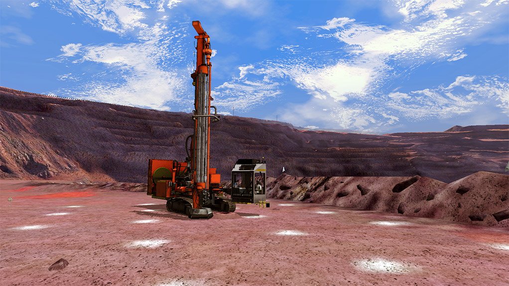 SIMULATION
Training simulators are necessary to ensure that operators know how to operate a drill rig safely and efficiently without the mine having to take it out of production for too long