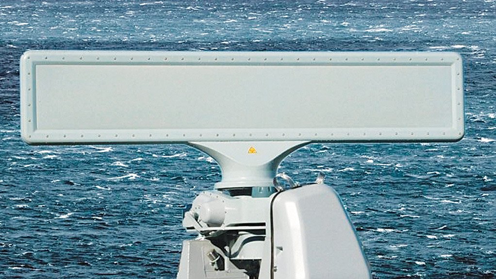EXPORT SUCCESS An RRS RSR 210N naval air-sea surveillance radar