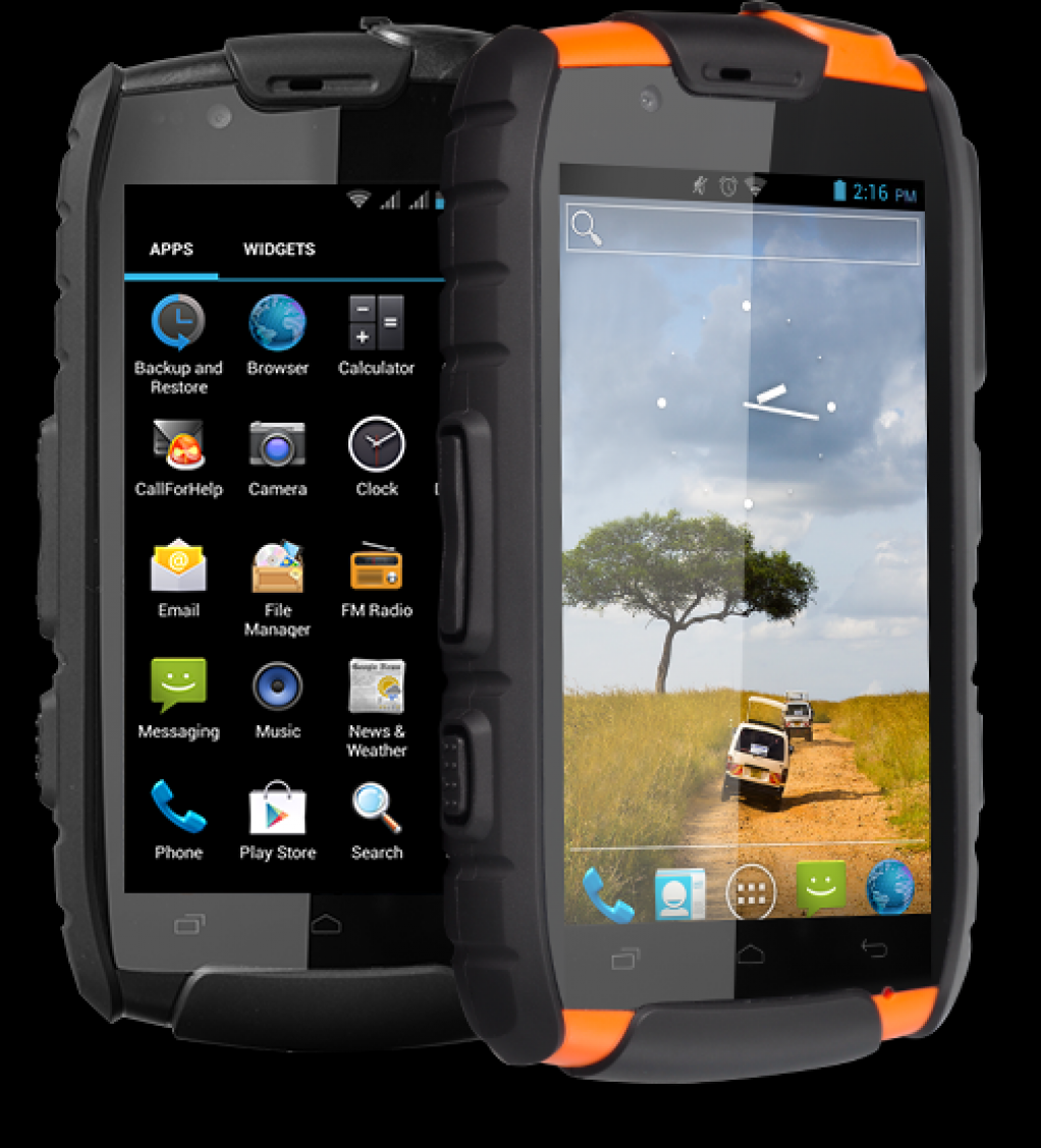 VULCAN RUGGED PHONE
The Vulcan smartphone has an integrated two-way radio and has a battery which lasts longer than a full day, even if continuously used