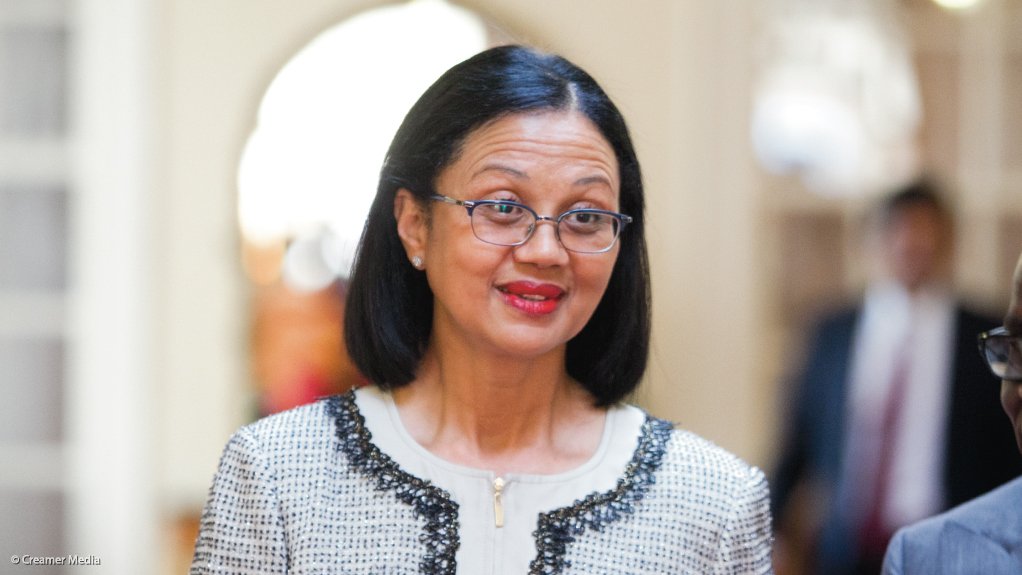 Energy Minister Tima Joemat-Pettersson