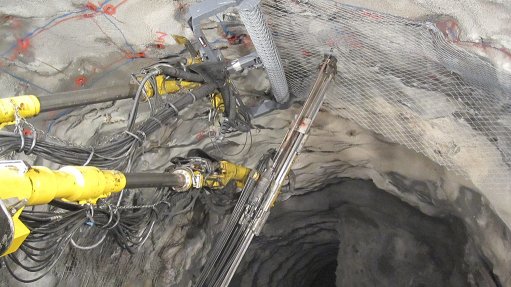 Mechanised installation of mesh promotes underground safety