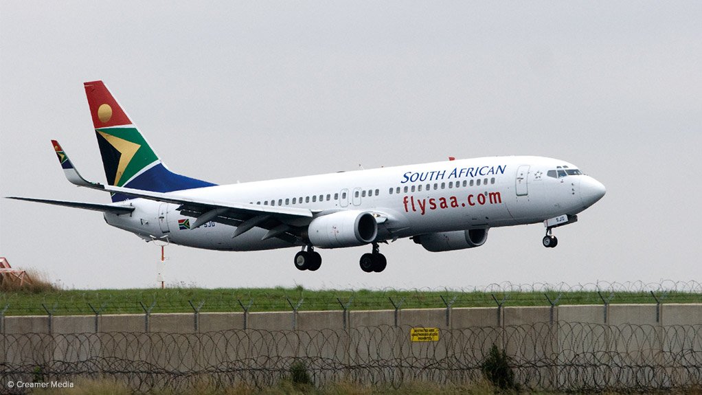 Third-generation. A Boeing 737-800 airliner (not freighter) of SAA