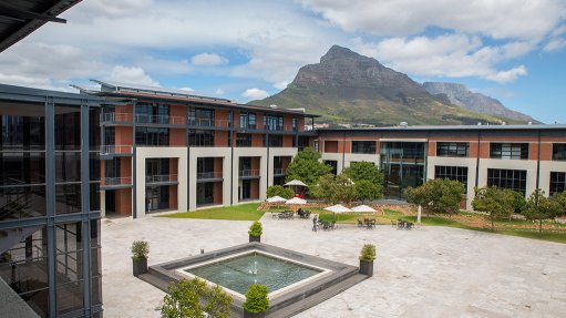 MITIGATING A NATION'S CHALLENGES Green building initiatives address many of South Africa’s environmental and energy challenges, such as electricity and water shortages 