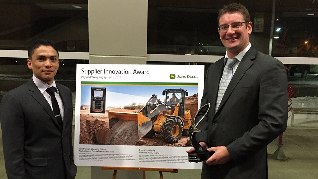 Trimble Receives John Deere Supplier Innovation Award