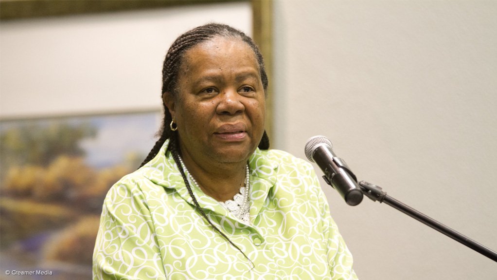 Science and Technology Minister Naledi Pandor