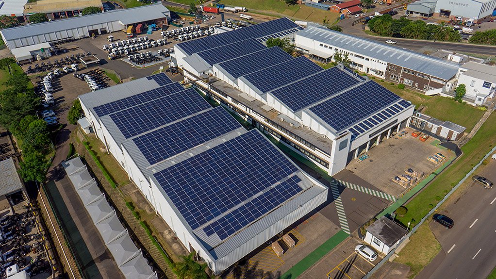 MAN SA's new solar rooftop