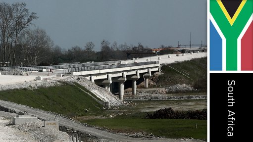 Bridal Veil road overpass bridge project, South Africa