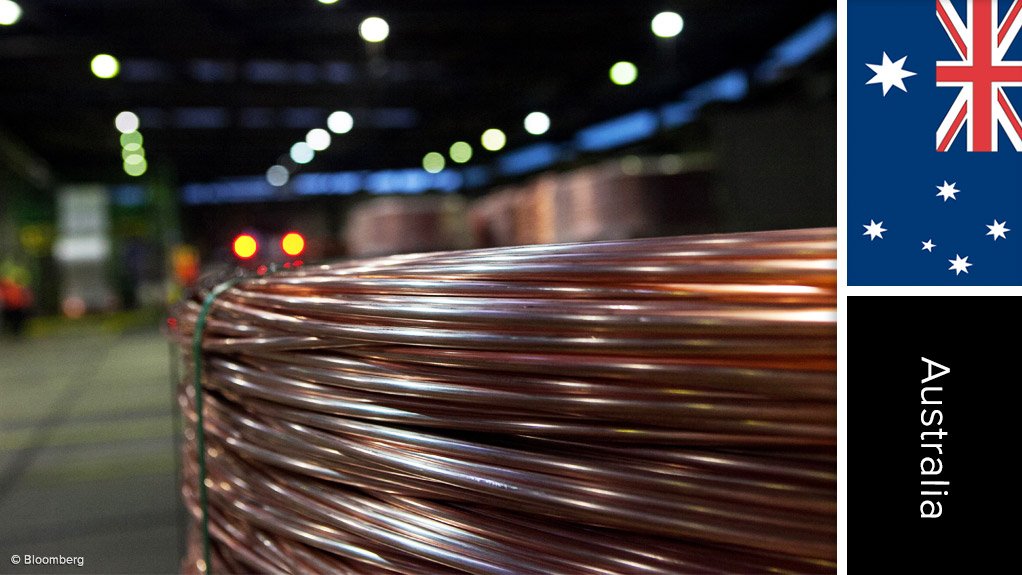 Jervois copper project, Australia