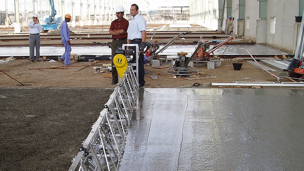 CONCRETE FLOORING 
The Concrete Institute technical staff deal mostly with problems pertaining to concrete flooring
