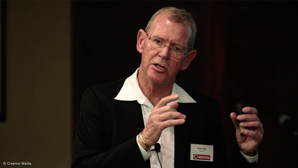 Wescoal CEO Andre Boje