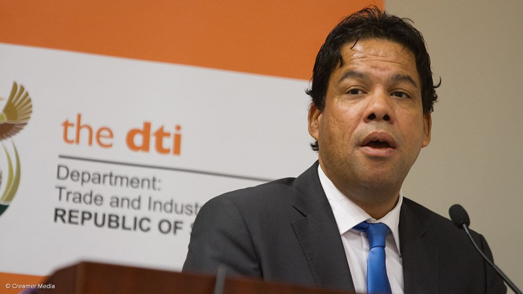 DTI director-general Lionel October