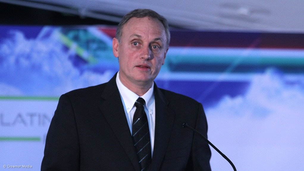 Implats CEO Terence Goodlace