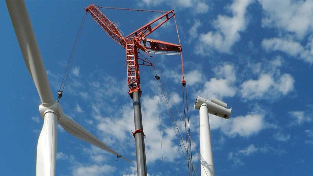 WIND TURBINE INSTALLATION Johnson Crane Hire now offers a 750 t crawler crane specifically for the wind energy industry 