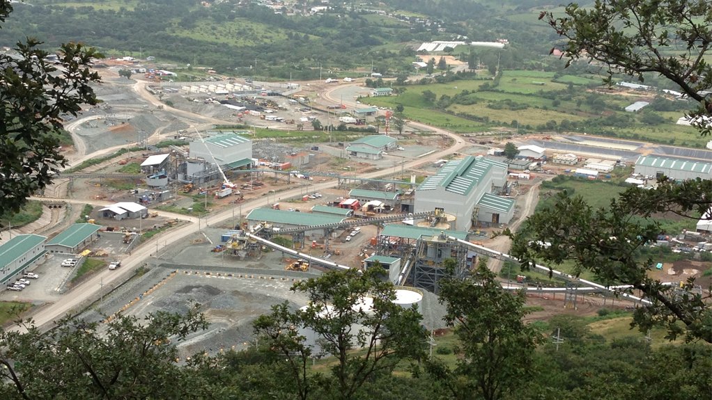 The Escobal silver/lead/zinc mine, in south-eastern Guatemala.