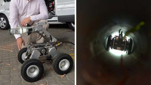 City of Cape Town unveils R2.4m sewerage pipe inspection robot