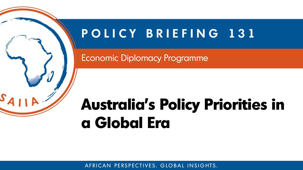 Australia’s policy priorities in a global era (April 2015)