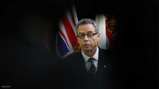 Canada's Finance Minister Joe Oliver on Tuesday tabled a C$990.3-billion balanced budget.