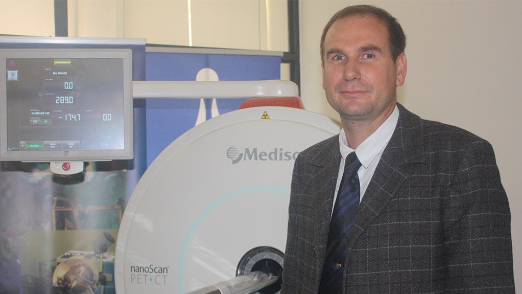 JAN RIJN ZEEVAART
The microPET/CT scanner would help boost the development of new pharmaceuticals and radiopharmaceuticals in South Africa
