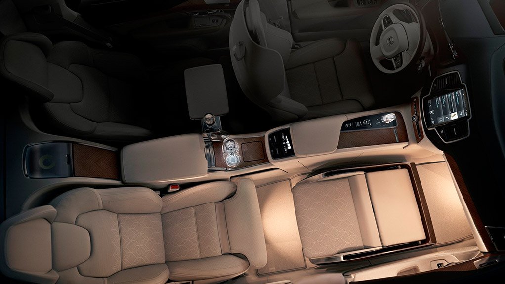 Volvo removes front seat to create in-car luxury