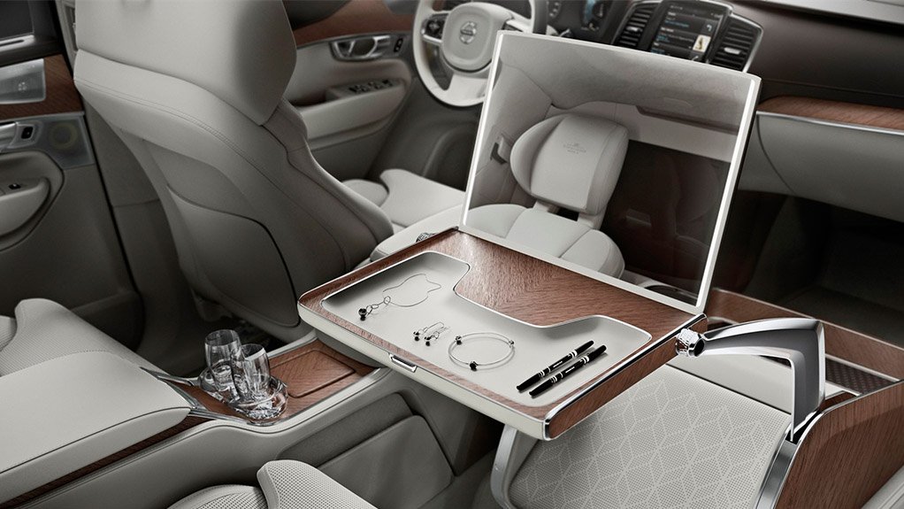 Volvo removes front seat to create in-car luxury
