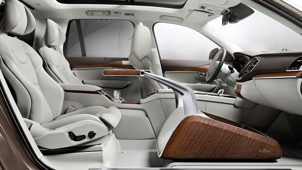 Volvo removes front seat to create in-car luxury
