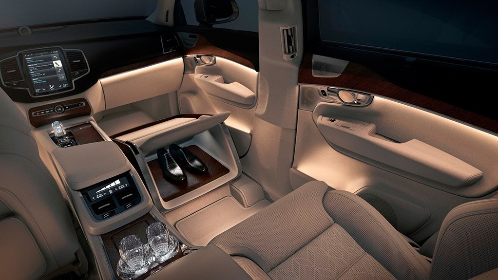 Volvo removes front seat to create in-car luxury