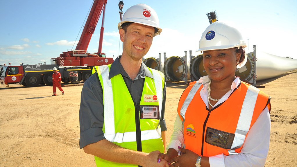 Coega welcomes first project tenant to multi-million rand laydown area next to Ngqura port