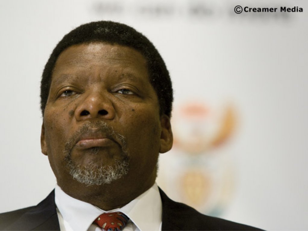 Rural Development and Land Reform Minister Gugile Nkwinti 